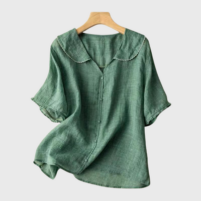 Madison | Bluse aus Premiumleinen