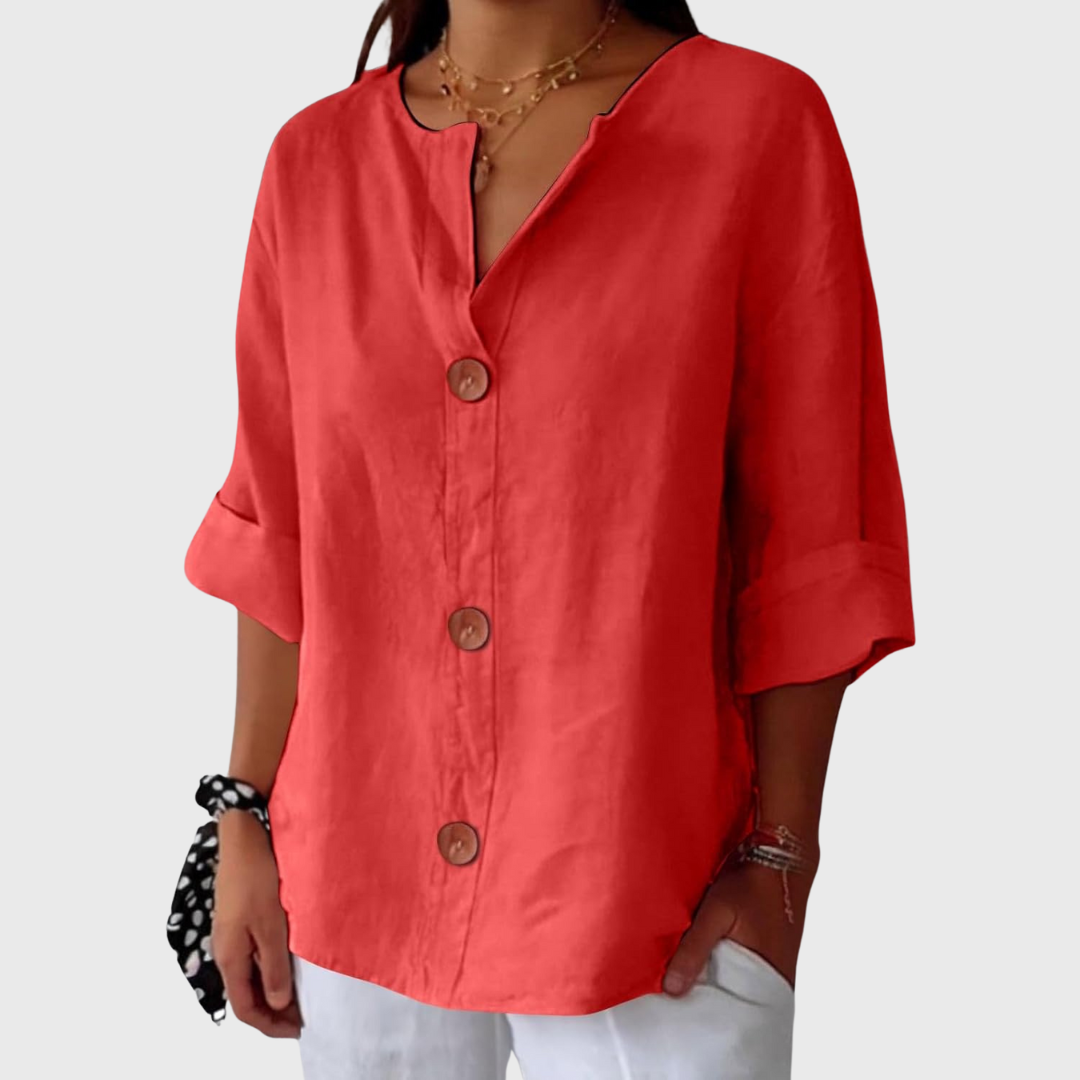 Freya | Bluse mit edlem Touch