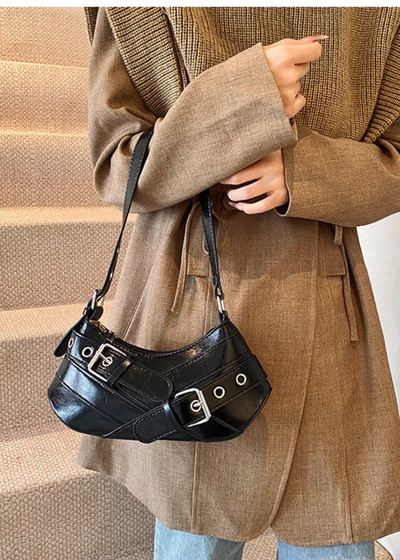 Kompakte Damen Handtasche – Vegan Leder & Stilvolles Design