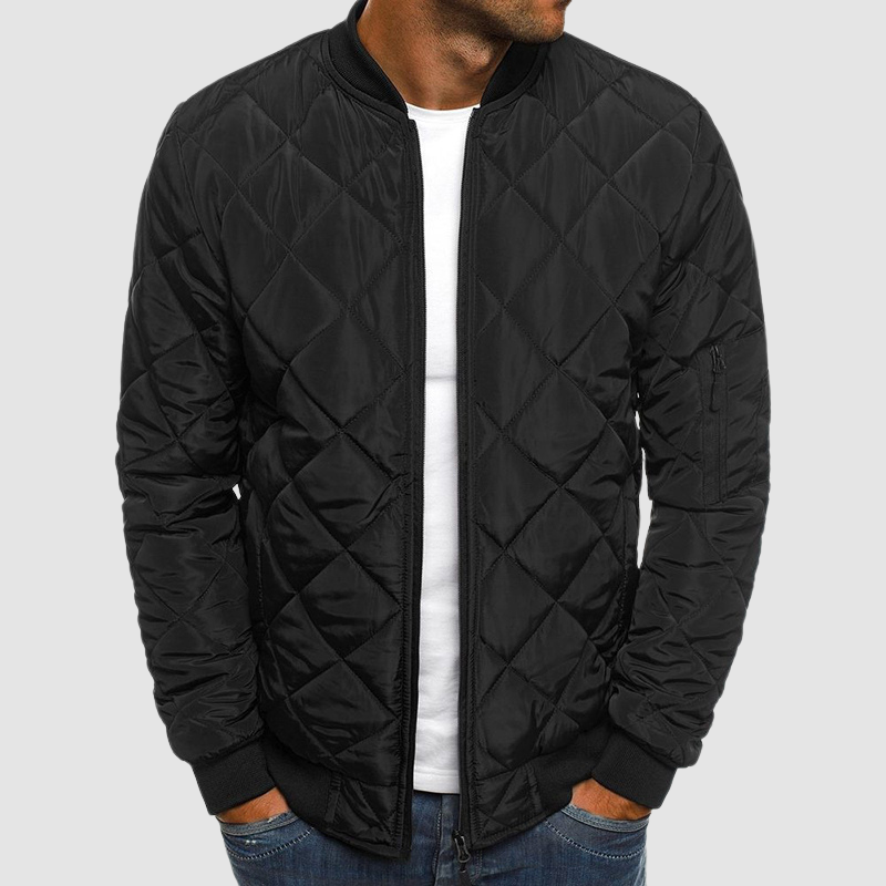Herren Steppjacke Übergangsjacke | Leicht Gesteppt Klassisch
