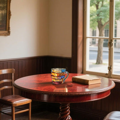 Handgefertigte 3D-Leseglück-Tasse – Original