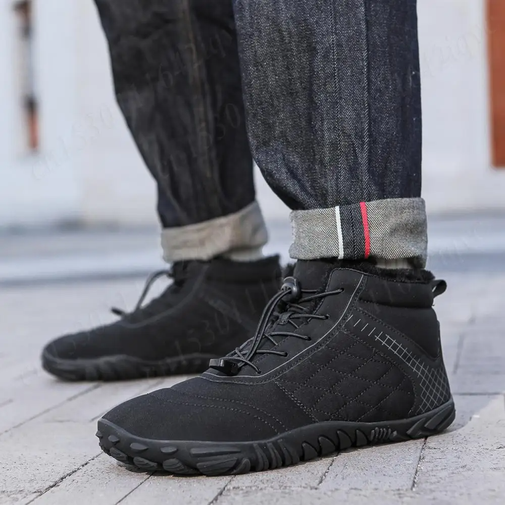 Herren Wasserdichte Barfußschuhe | Winter
