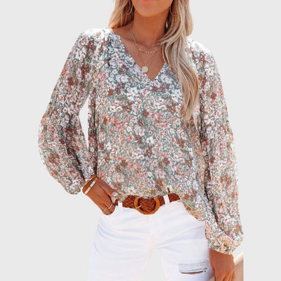 Sophie | Bluse mit Blumenmuster