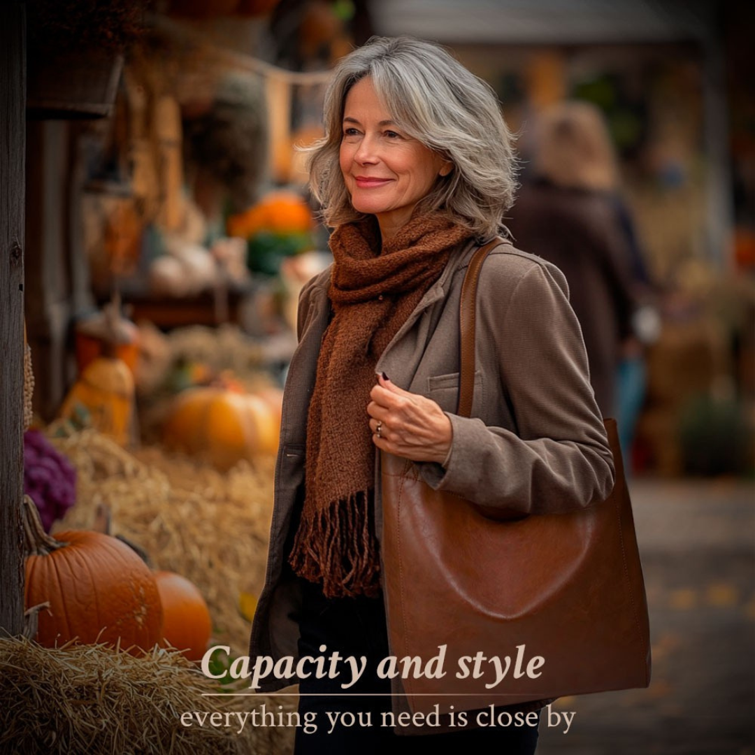 Lorena’s Modern Chic | Stilvolle Leder Tasche