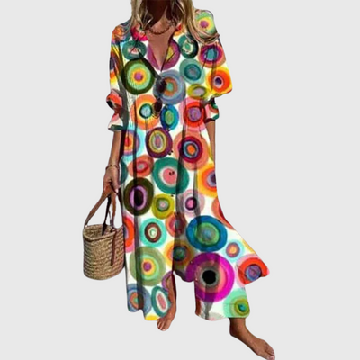 Tessa | Boho-Kleid mit Stickerei