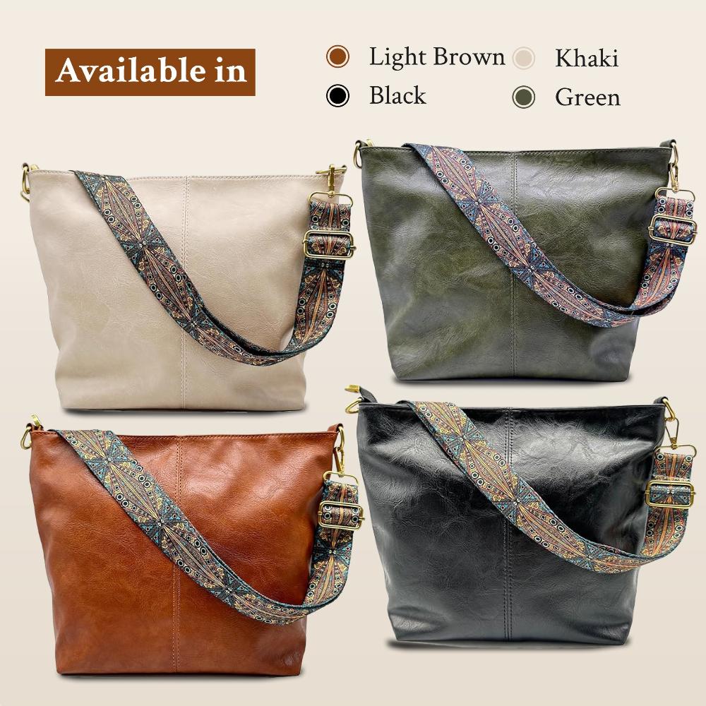 Chelsey’s Vintage Charm | Leder Schultertasche