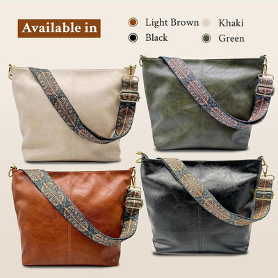 Chelsey’s Vintage Charm | Leder Schultertasche