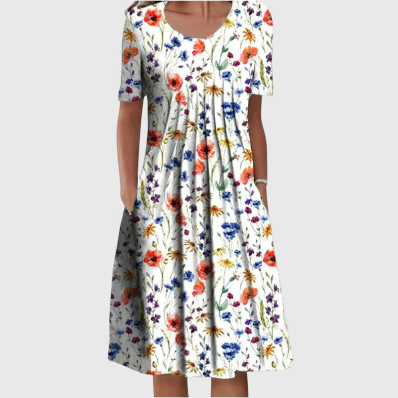 Francesca | Kleid mit Kaschier-Effekt