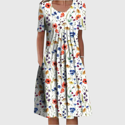 Francesca | Kleid mit Kaschier-Effekt