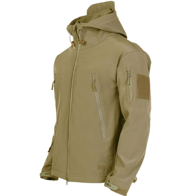 Walter | Herren Funktionsjacke mit Kapuze | Outdoor Jacke mit Multi-Zip-Taschen
