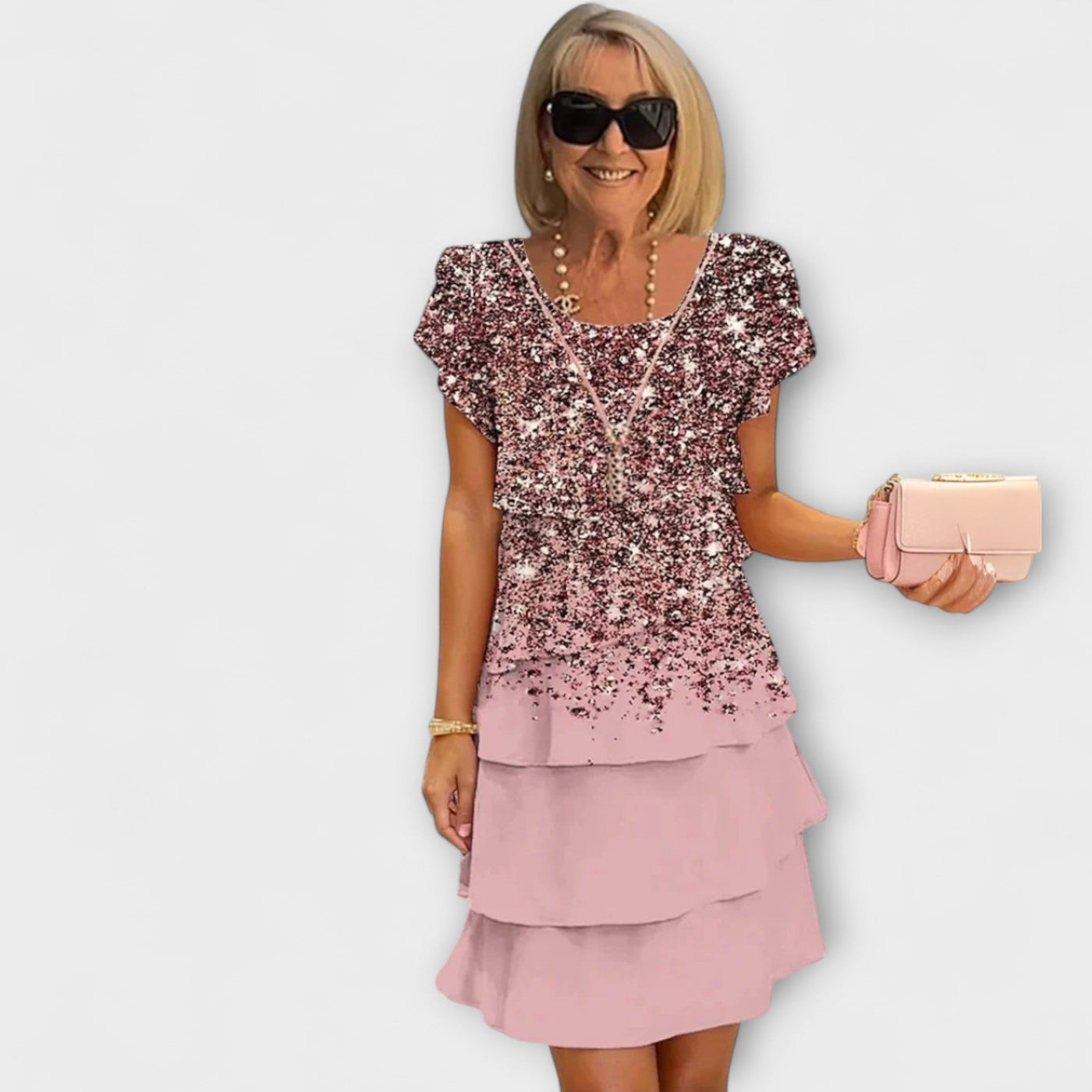 Lillian - Florales Eleganzkleid