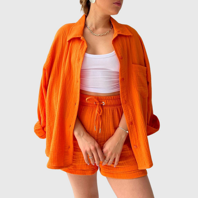 Dakota | Shorts-Set aus Baumwolle