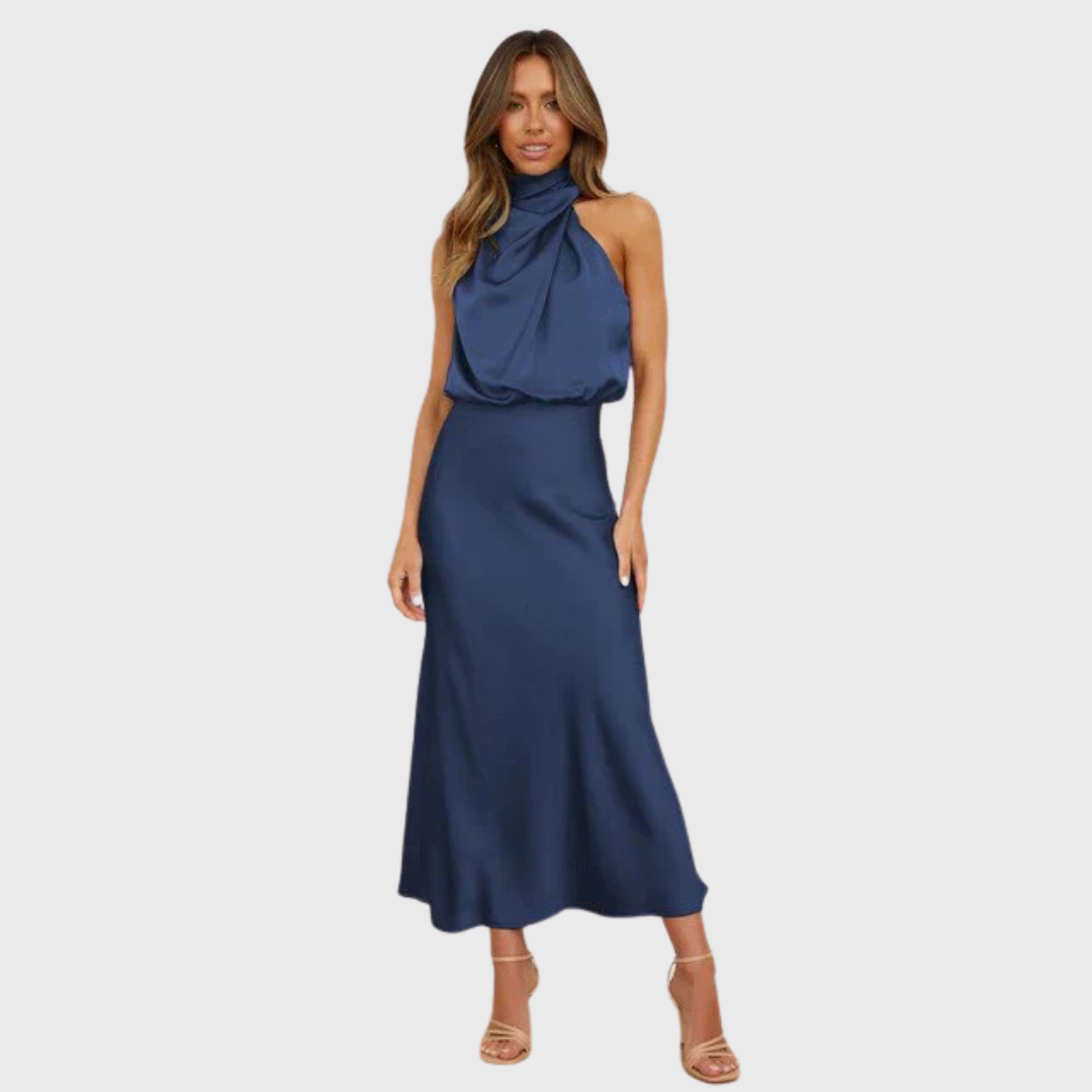 Amelia - Off-Shoulder Midi-Kleid
