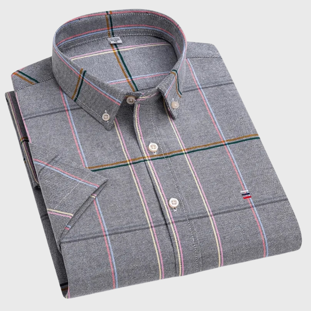 Micah | Hemd mit Streifen-Detail