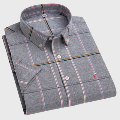 Micah | Hemd mit Streifen-Detail