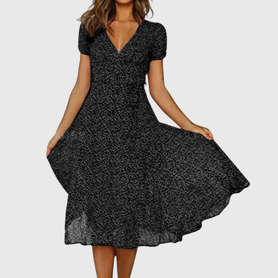 Isla | Kleid mit V-Ausschnitt