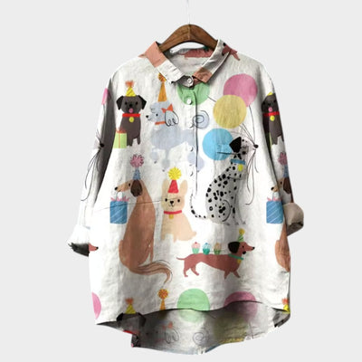 Sophia | Bluse mit Print