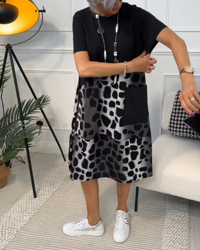 Lina | Luftiges Sommerkleid mit Rundhalsausschnitt