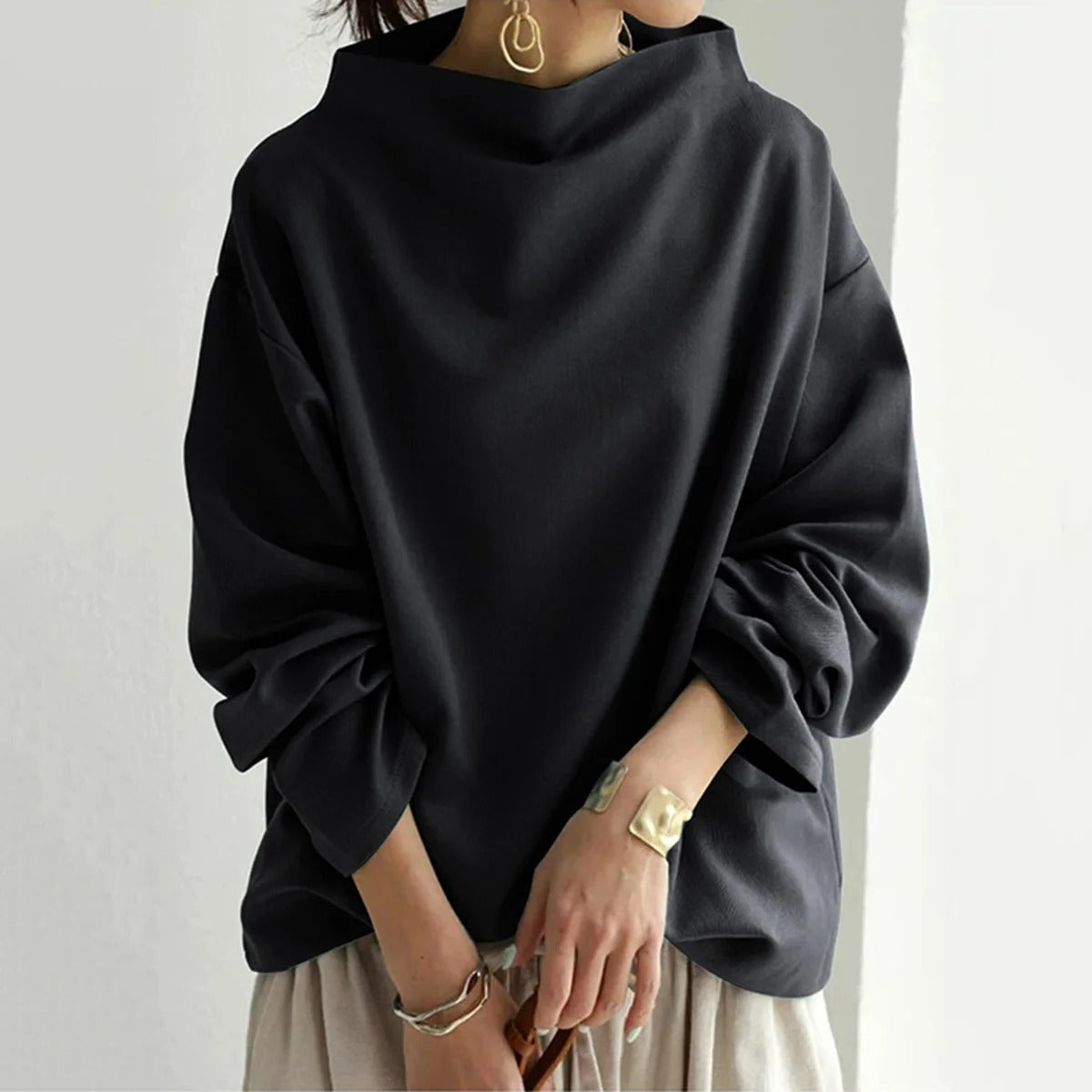 Aurora - Schickes Lockere Sweatshirt