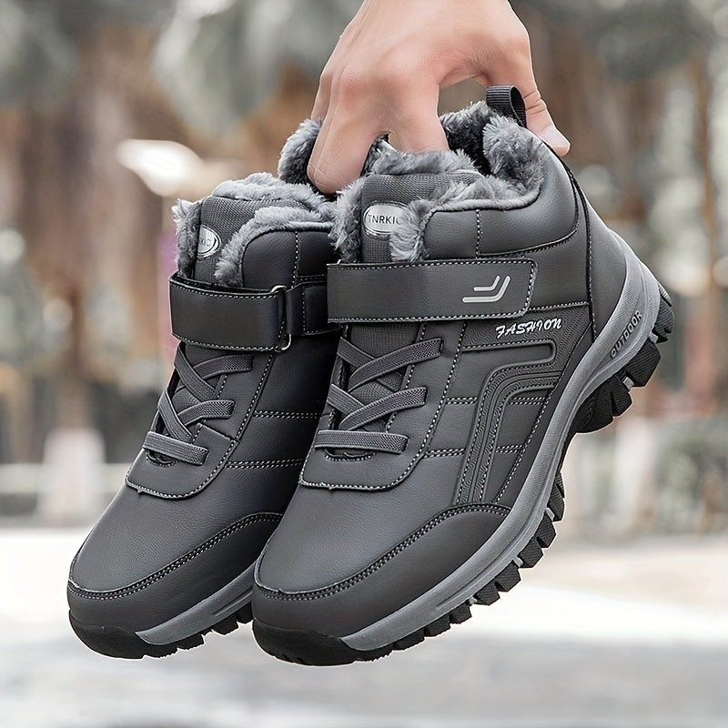 Fintan | Herren Winter-Stiefel Mid-Cut mit Schnürung & Warmfutter