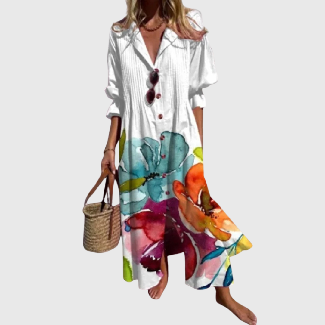 Tessa | Boho-Kleid mit Stickerei