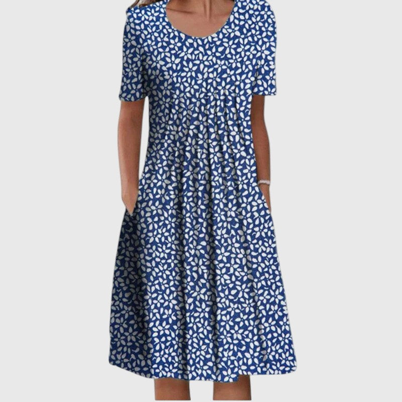 Francesca | Kleid mit Kaschier-Effekt
