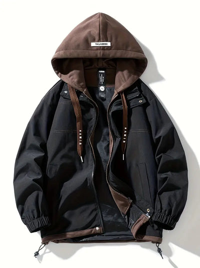 Carson – Lässige Kapuzen Jacke Mit Tasche
