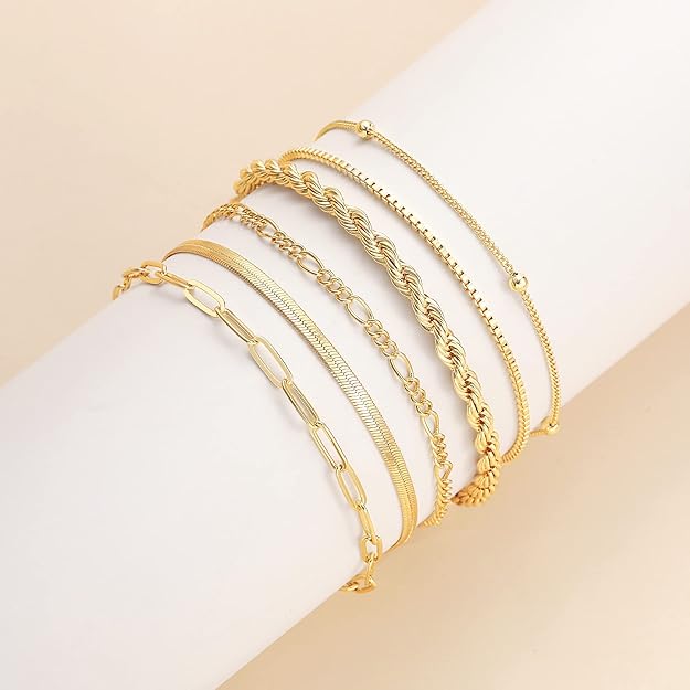 Vernetta™ | Gold Armband Set
