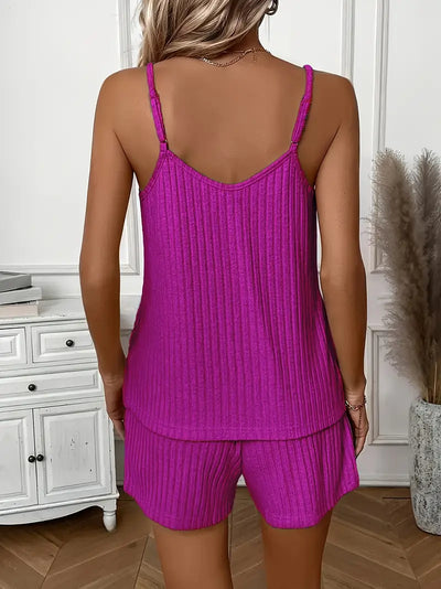 Isalie - Ärmelloses Zweiteiliges Set