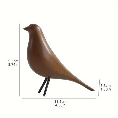 DecoPerch – Kunst Déco Statuen-Satz Mit Abstrakten Vogelmotiven