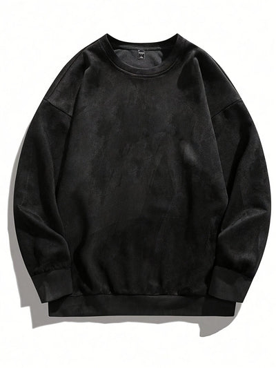 Nicholson – Lässiges Langarm Hemd Mit Rundhalsausschnitt