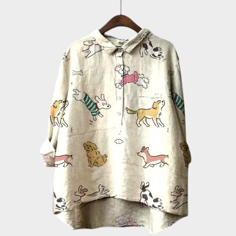 Sophia | Bluse mit Print