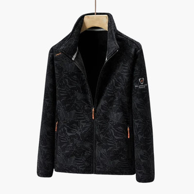 Unisex-Jacke mit Reißverschluss und Seitentaschen