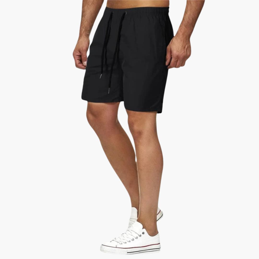 Herren Badeshorts Sommer mit Kordelzug und schnelltrocknendem Stoff