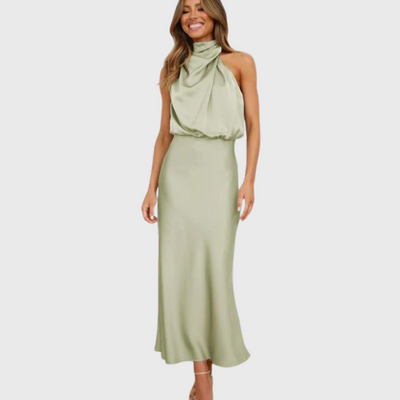 Amelia - Off-Shoulder Midi-Kleid