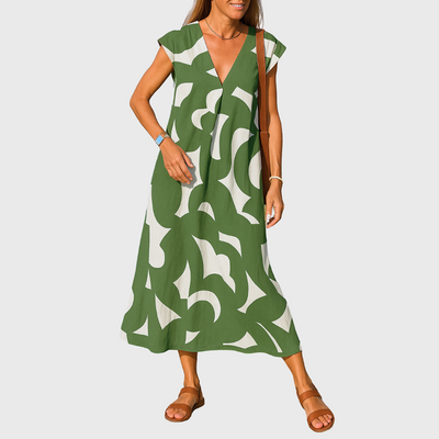 Rose | Kleid fließend