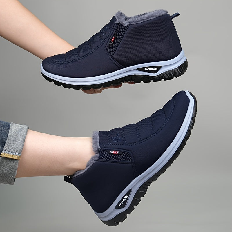Caelen | Herren Winter-Slip-On Schuhe mit Warmfutter & elastischen Seitenteilen