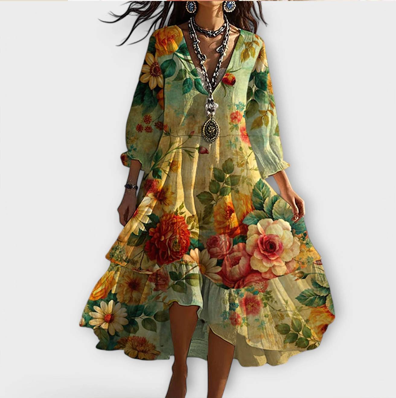 Annika | Kleid mit Boho-Charme