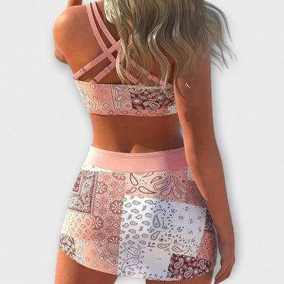 Pauline - Rock-Bikini mit Schleifen-Detail
