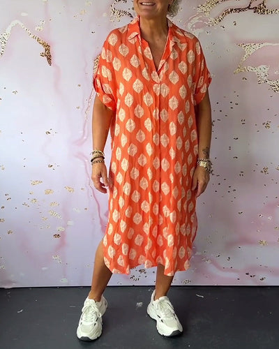 Fischer & Wagner | Stilvolle Kleid mit V-Ausschnitt