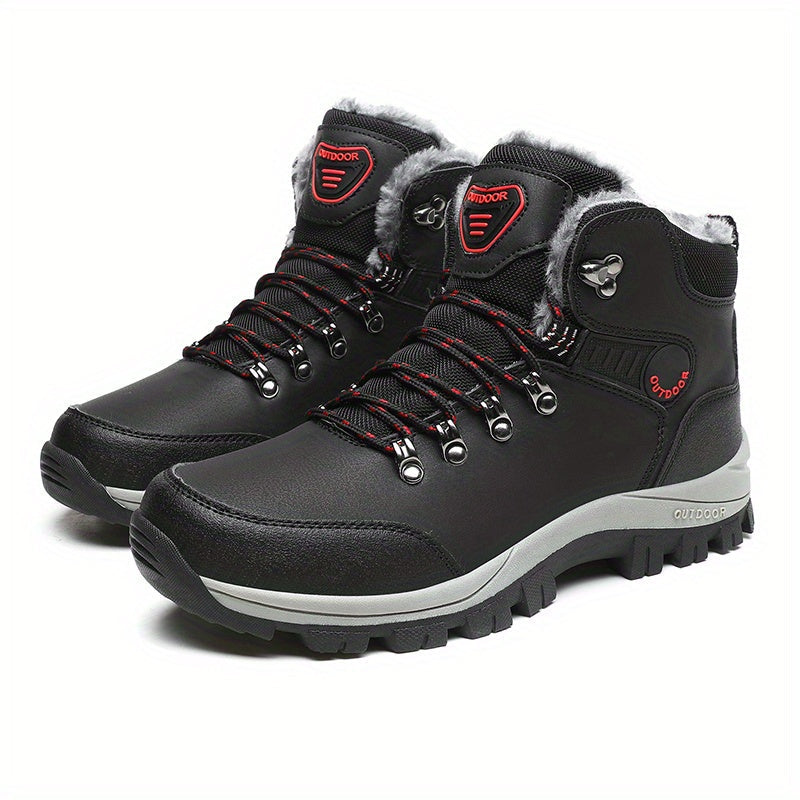 Braylen | Herren Winterstiefel Outdoor Schnürer mit Warmfutter & rutschfester Sohle