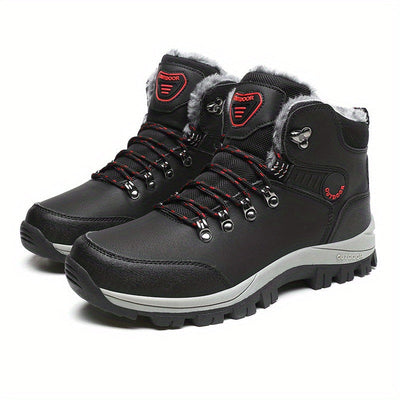 Braylen | Herren Winterstiefel Outdoor Schnürer mit Warmfutter & rutschfester Sohle