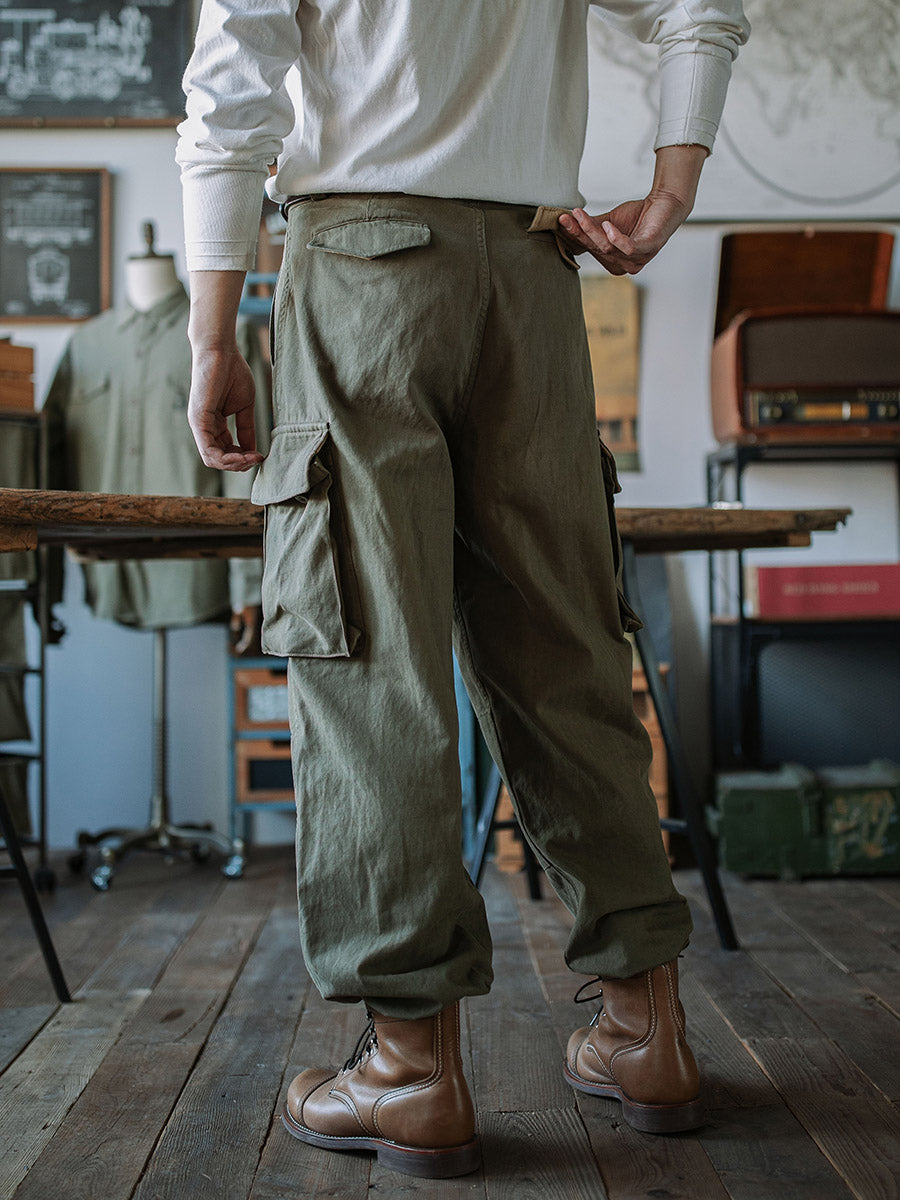 Ibrahim – Armee Hose M-47 Aus Fischgräten Twill