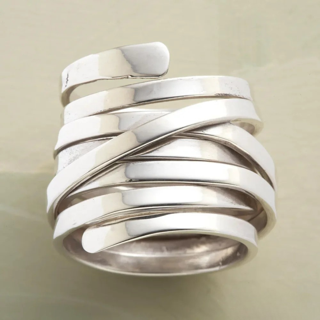 Apollo™ | Ring mit dicker Silberbeschichtung