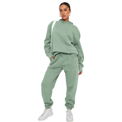 Damen Jogging Set Mit Kapuze Im Lässigen Stil