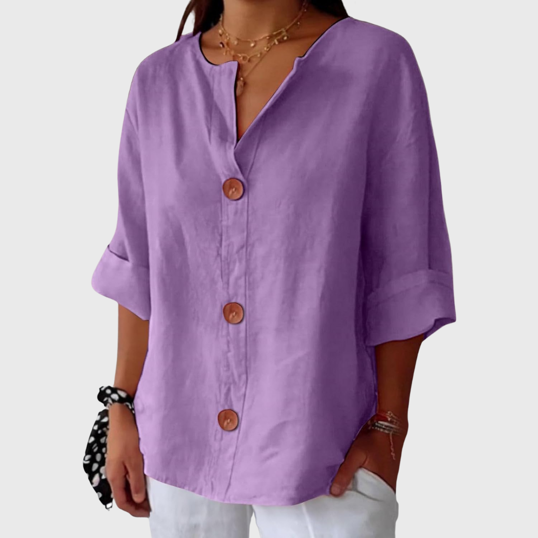 Freya | Bluse mit edlem Touch