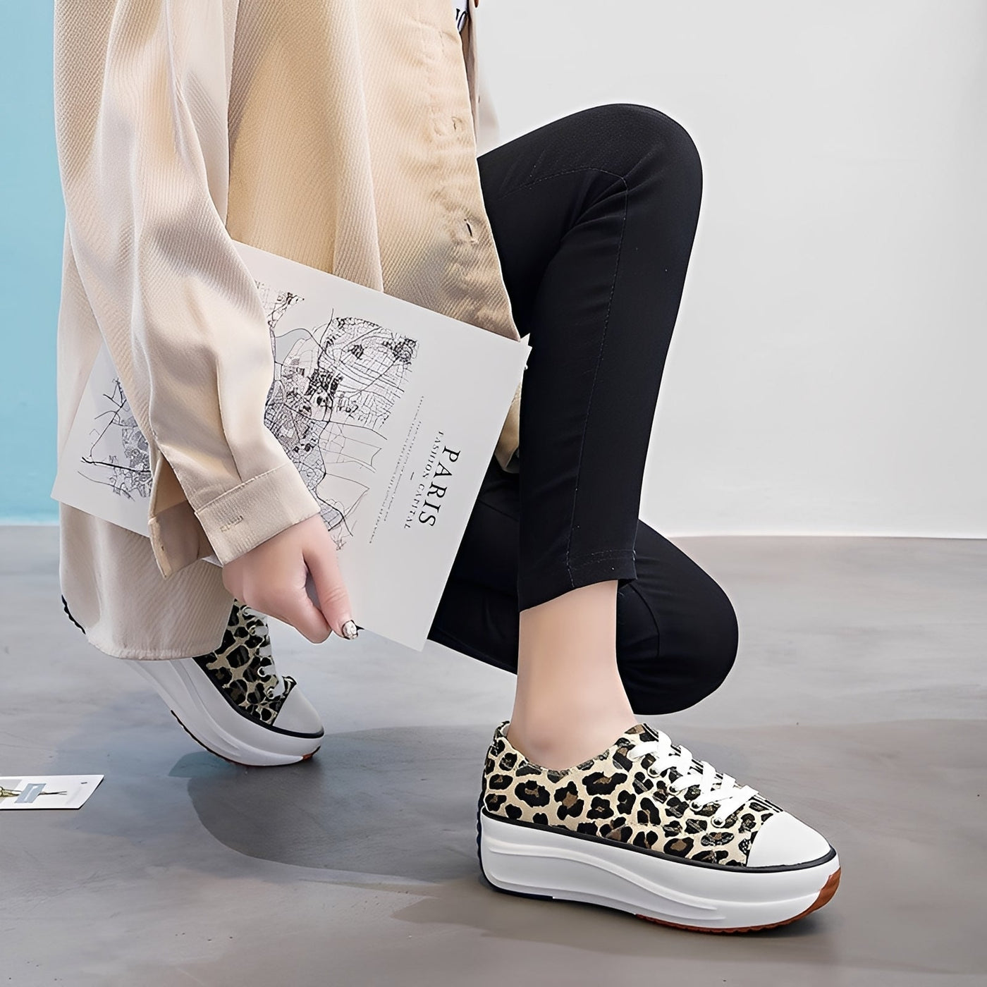 Damen Freizeitschuhe Mit Dicker Sohle