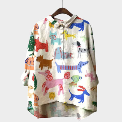 Sophia | Bluse mit Print