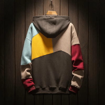 Herren Langarm Kapuzenpulli | Känguru-Tasche