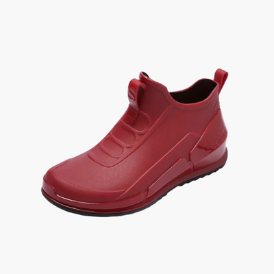 Damen Slipper Stiefel mit geschlossenem Schaft